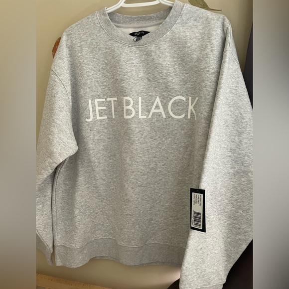 Brunette the label “jet black” crew - Picture 2 of 4